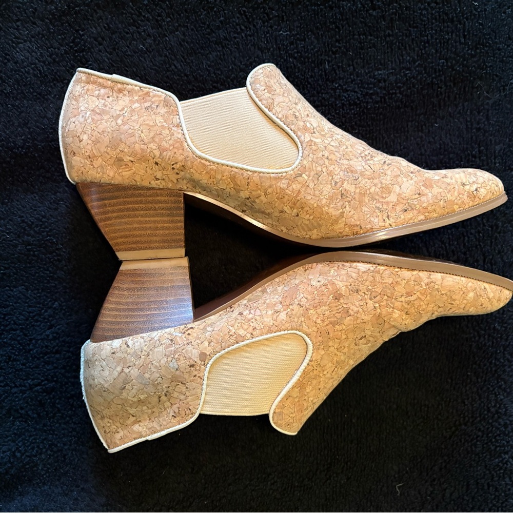 Cork Textured Women's Shoes